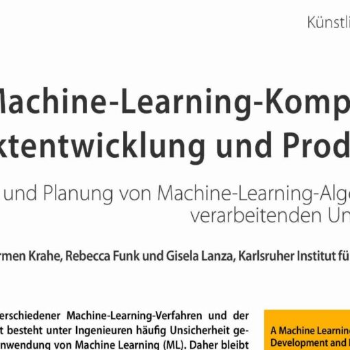 A Machine Learning Compass for Product Development and Production